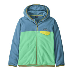 Kids' Micro D Snap-T - Patagonia - Early Teal w/Shore Blue