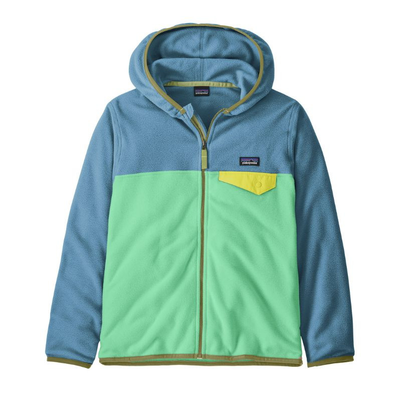 Kids' Micro D Snap-T - Patagonia - Early Teal w/Shore Blue