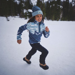 Polaire enfant - Columbia - Helvetia - Crushed blue sisters / Everblue