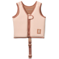 Gilet de natation Dove - Liewood - Y/D stripe Pale tuscany / Creme de la creme