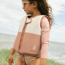 Gilet de natation Dove avec manches - Liewood - Tuscany rose