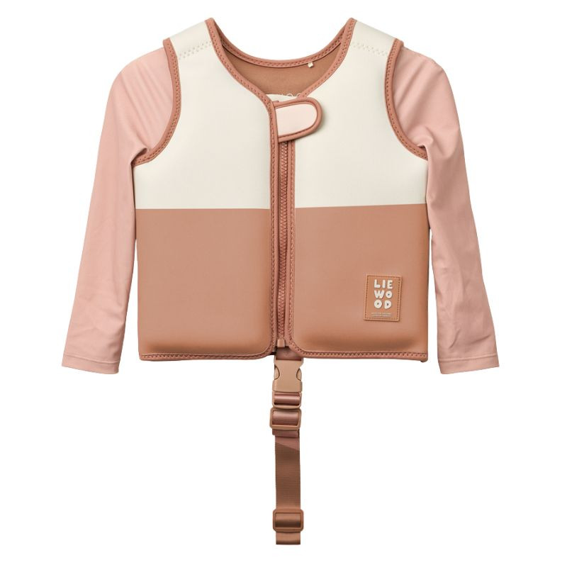 Gilet de natation Dove avec manches - Liewood - Tuscany rose multi mix