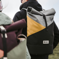 Sac à langer Squamish Pocket - Mero Mero -  Grey / Chaï tea / Dark grey