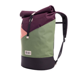 Sac à langer Squamish Pocket - Mero Mero - Aubergine / Blossom Pink / Cypress Green