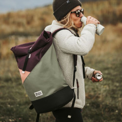 Sac à langer Squamish Pocket - Mero Mero - / Blossom Pink / Cypress Green