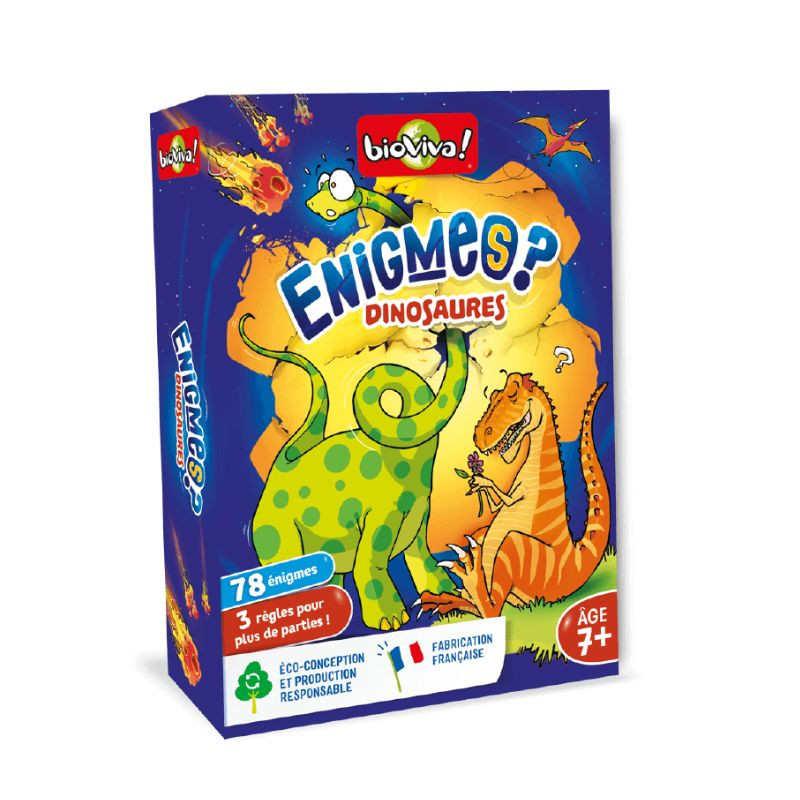 Enigmes Dinosaures - Bioviva