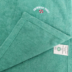 Poncho de bain Poule Party - Menthe