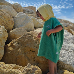 Poncho de  Poule Party - Menthe Citron