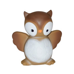 Jouet en caoutchouc naturel -Tikiri - Hibou