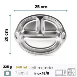 Assiette enfant le singe - Joli Monde