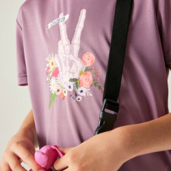 T-shirt respirant  Amusing - Dare2b - Mauve Shadow