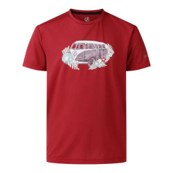 T-shirt respirant enfant Amusing - Dare2b - Deep Claret