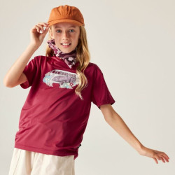 T-shirt enfant Amusing - Dare2b - Deep Claret