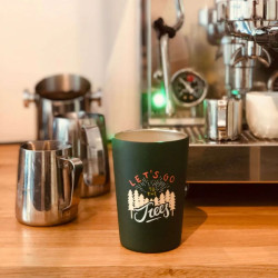 Mug isotherme Inox Let's go to the trees -