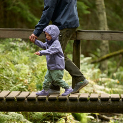 Pantalon de rando bébé anti-tiques et anti-moustiques Siimes - Stone Green