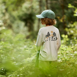 T-shirt manches longues anti-insectes enfant Inista - Reima - white Wild