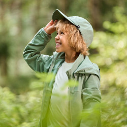 T-shirt manches longues anti-insectes enfant Inista -  Off white Wild