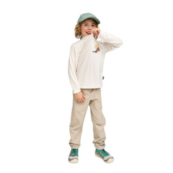 T-shirt manches longues enfant Inista - Reima - Off white Wild