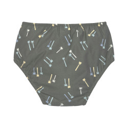 Maillot de bain couche LASSIG - Palmiers olive foncé