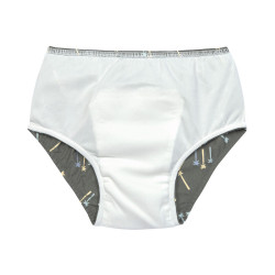 Maillot de bain couche LASSIG - Palmiers olive foncé