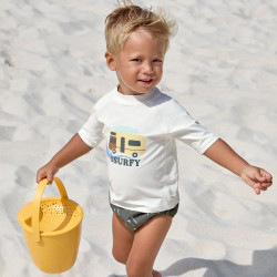 Maillot de bain couche LASSIG - Palmiers olive foncé