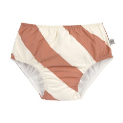 Maillot de bain couche LASSIG - Rayures terre/sel marin