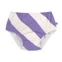Maillot de bain couche LASSIG - Rayures violet/sel marin