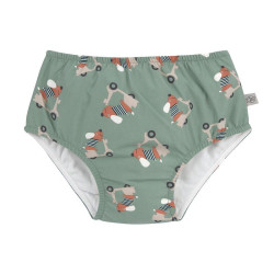 Maillot de bain couche LASSIG - Scooter/Chien vert