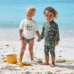 Maillot short et couche