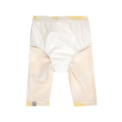 Maillot short et couche intégrée - Lassig - jaune pâle marin