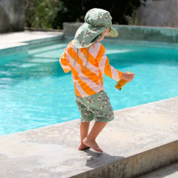 Short de bain enfant anti-UV - Lassig - Scooter/Chien