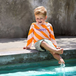 Short de bain enfant anti-UV - Lassig - /Chien vert