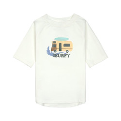 T-shirt de bain anti-uv bébé - Lassig - Chameau bleu