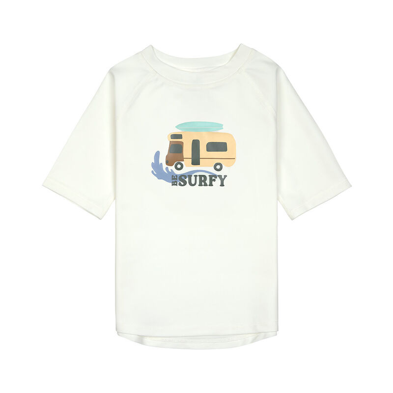 T-shirt de bain anti-uv bébé - Lassig - Chameau bleu