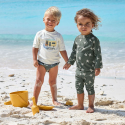 T-shirt de bain anti-uv bébé