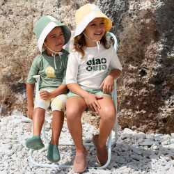 T-shirt de bain anti-uv  - Lassig - Ice cream