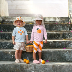 Lycra manches longues - Lassig - Orange rose pâle