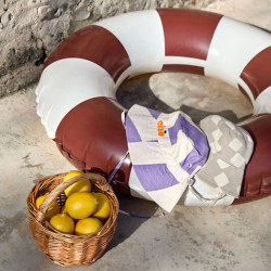 Bob anti-uv bébé - Lassig - violet/sel marin