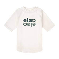 T-shirt de bain anti-uv enfant - Lassig - Vert/sel marin