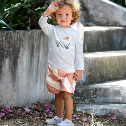 Short de bain enfant - Lassig terre/sel marin