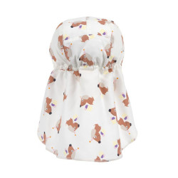 Casquette protége nuque anti-uv bébé - Lassig - Ice Cream/Chien