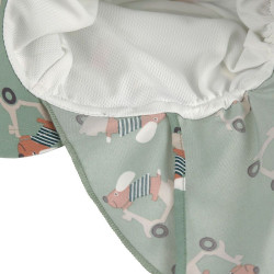 Casquette protége nuque anti-uv bébé - Lassig - Scooter