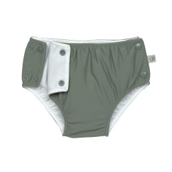 Couche de bain anti-fuite bébé - Lassig - Olive foncé