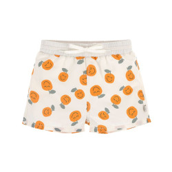 Short de bain bébé court anti-UV - Lassig - Orange sel marin