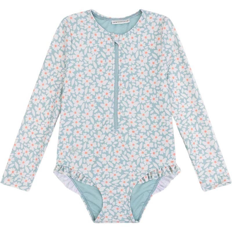 Maillot de bain protecteur enfant - Anti UV manches longues - Swim Essentials - Florish de dos