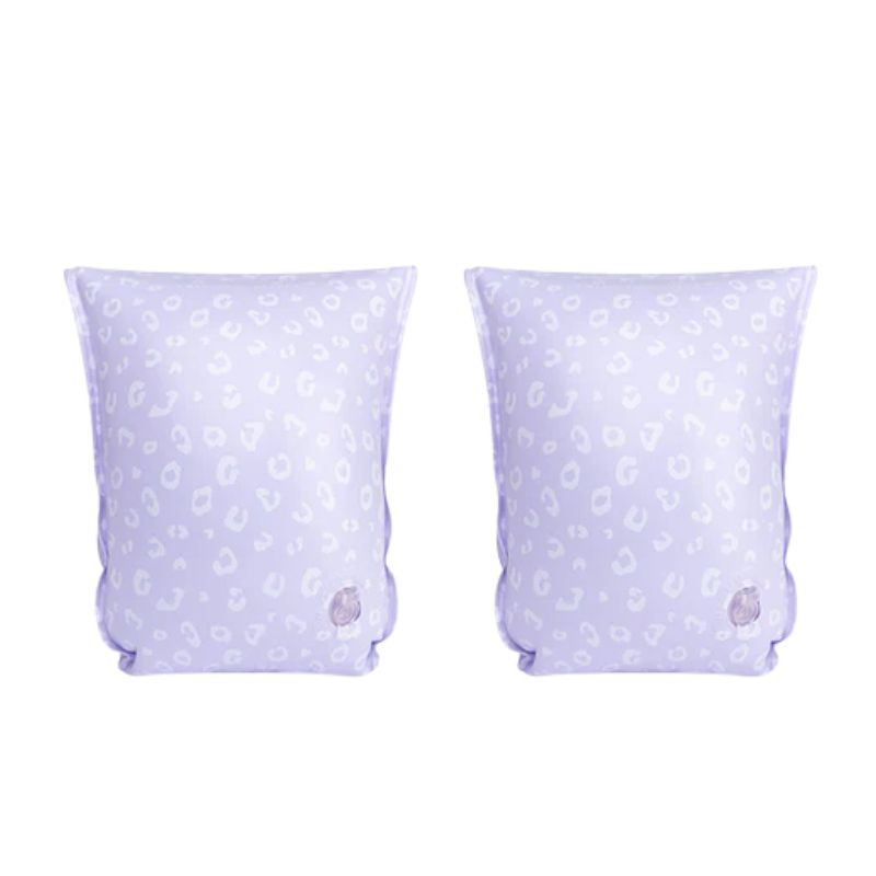 Brassard de natation enfants 0 à 6 ans - Swim Essentials - Lila - Leopard