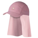 Casquette enfant protège-nuque Bimini - Buff - Solid Orchid