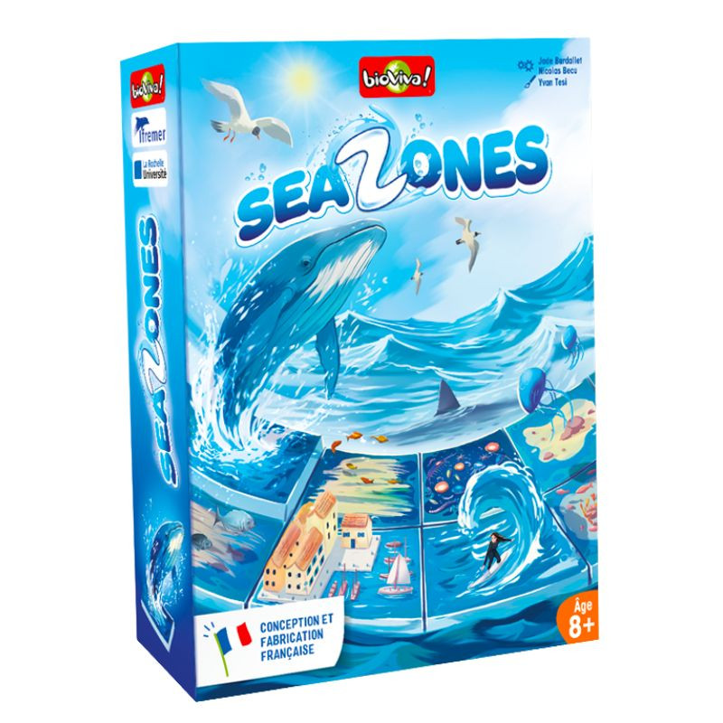Jeu de cartes Sea Zones - Bioviva