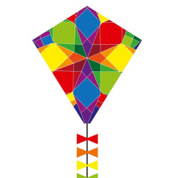 Cerf-volant monofil 50 x 50 cm - HQ Ecoline - Galaxy