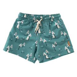 Short de bain enfant anti-UV - Fresk - Fishing Bear